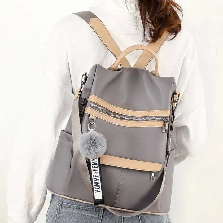 Feminine Oxford Backpack Model Ananda