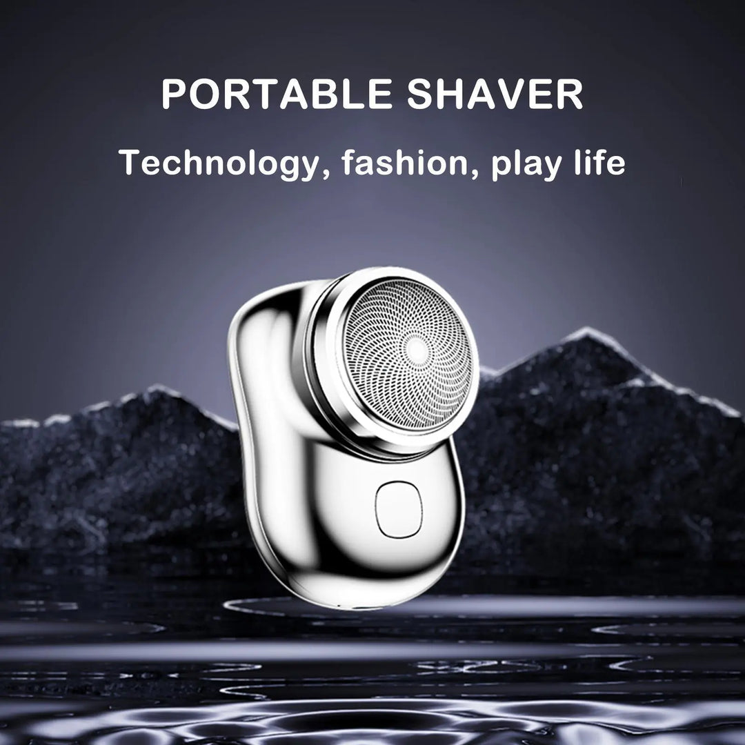 Mini Portable Waterproof Electric Shaver