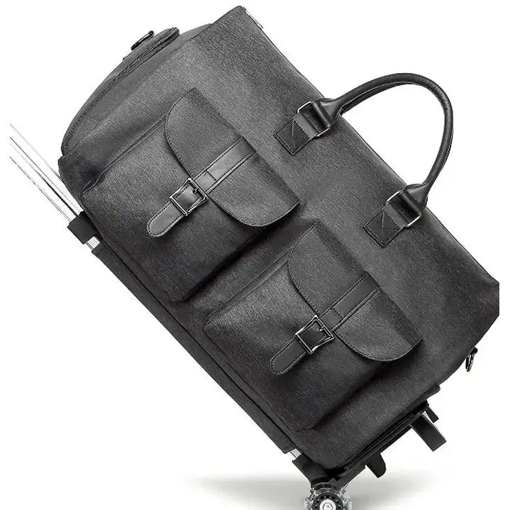 Custom Travel Buffle Bag With Wheels
