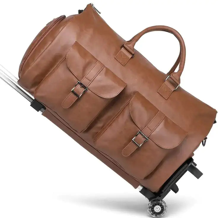 Custom Travel Buffle Bag With Wheels