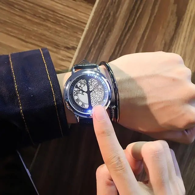 Stainless Steel Led Designer Watch