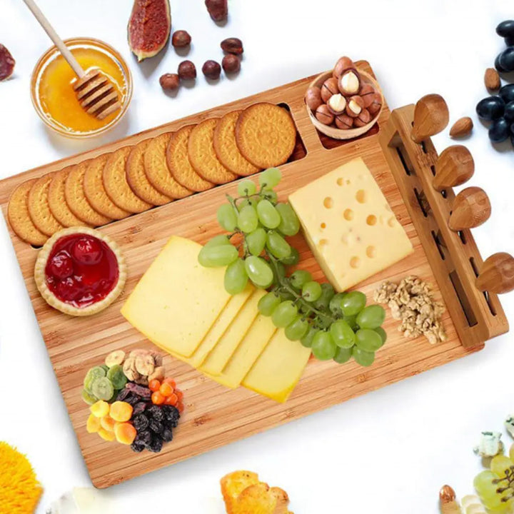 Durable Eco-Friendly Damp-proof Wooden Party Charcuterie Platter