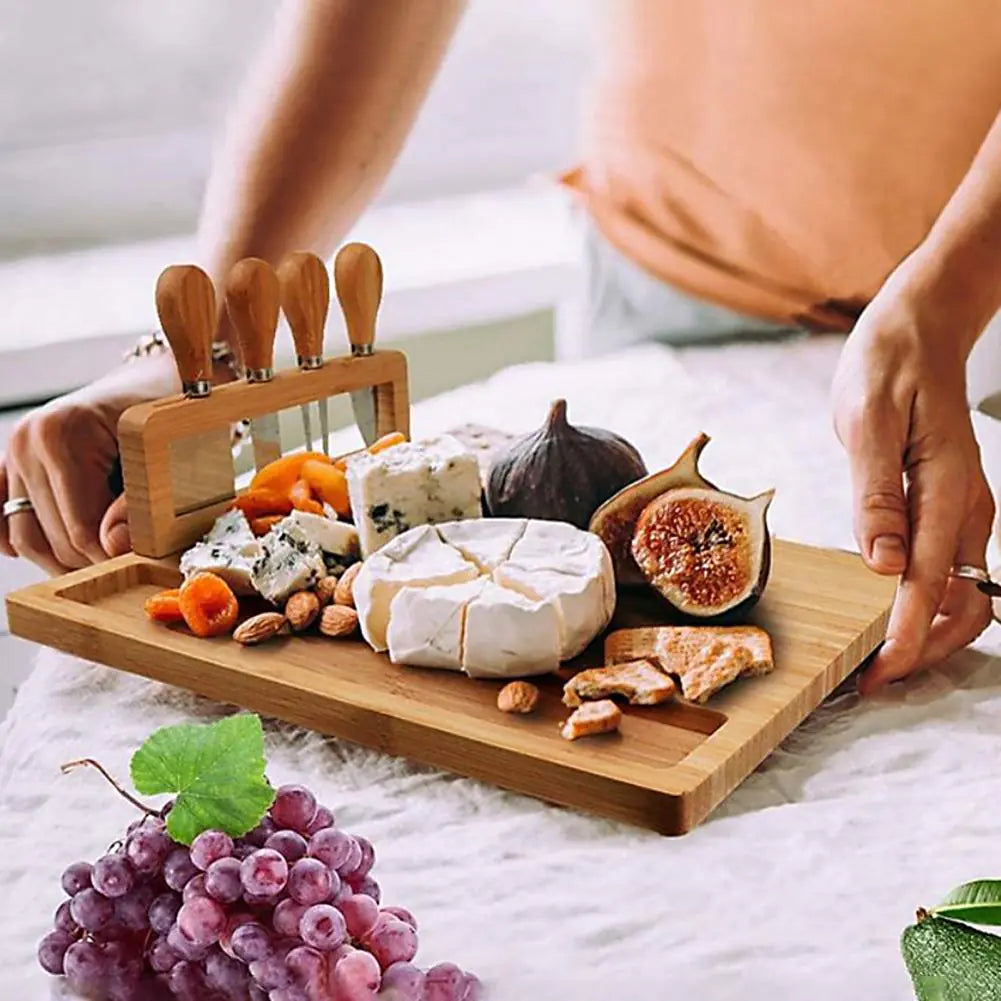 Durable Eco-Friendly Damp-proof Wooden Party Charcuterie Platter
