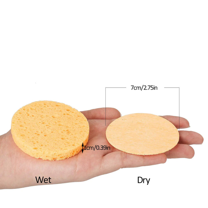 50/20/10pcs Soft Facial Cleaning Sponge Pad Facial Washing