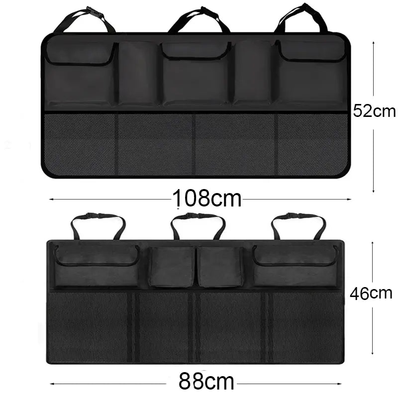 Universal Large Capacity Bag Cargo Mesh Holder Pocket