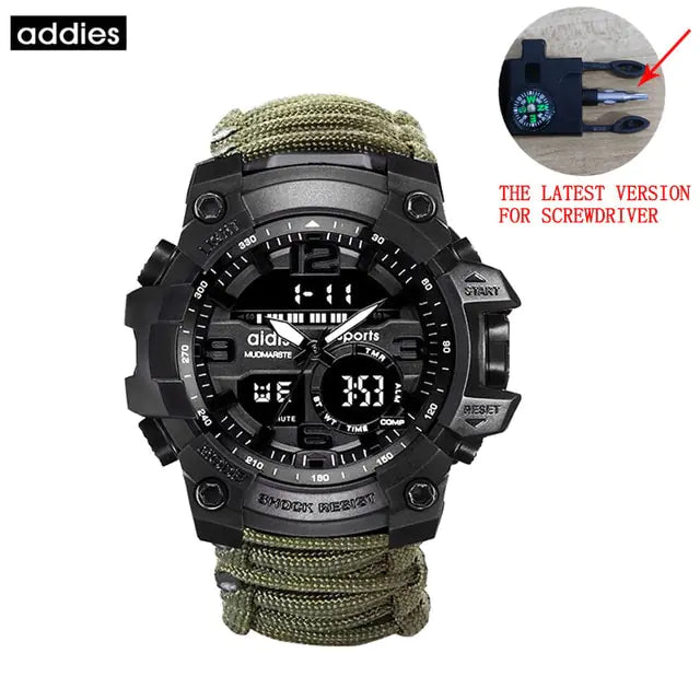 ADDIES Men Military Sports Digital Watches