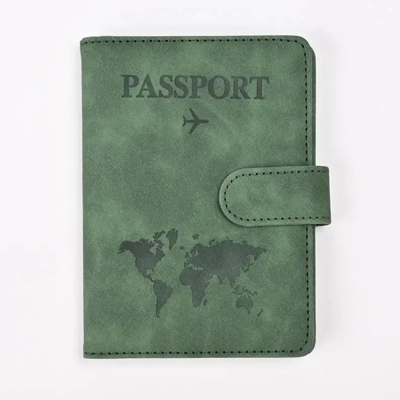 PU Leather Passport and Card Holder